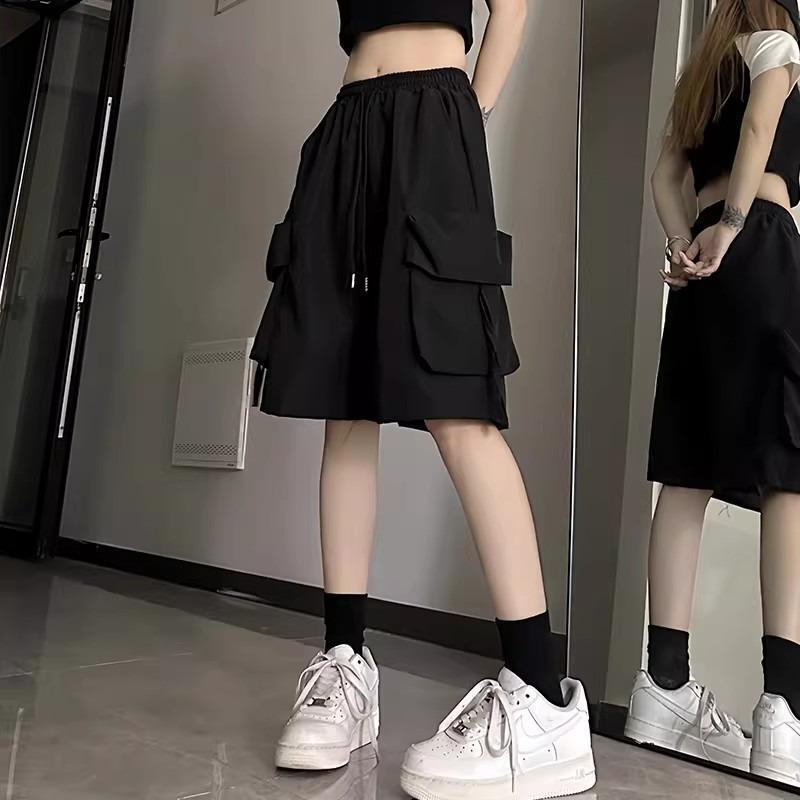 Cross-Border 2026 Girls' Summer Versatile Fashion Cargo Shorts Sports Outdoor Jogging Shorts Wholesale in Stock Cross-Border 2026 Girls' Summer Versatile Fashion Cargo Shorts Sports Outdoor Jogging Shorts Wholesale in Stock