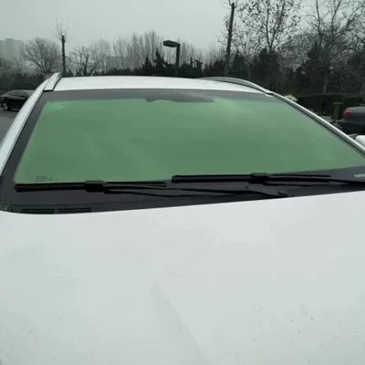 solar film car film self-sticking | Automotive Film - see-details-high-thermal-insulation-front-guard-reflective-green-75x110cm