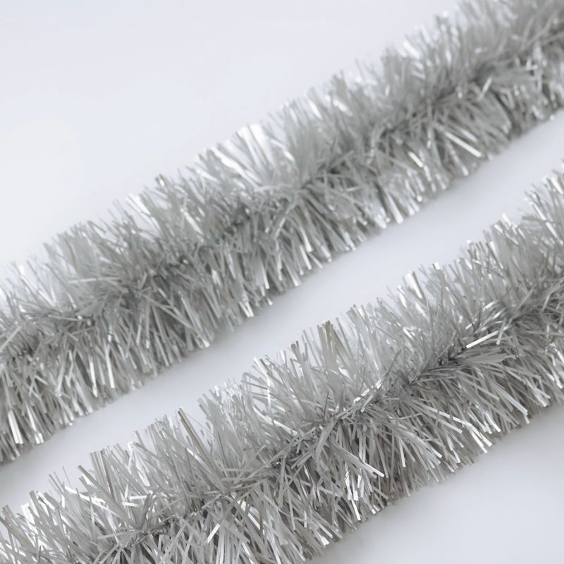 Festival de Navidad transfronterizo fiesta decoración color mate raya guirnalda boda celebración actividad lana raya 2 M fabricante
