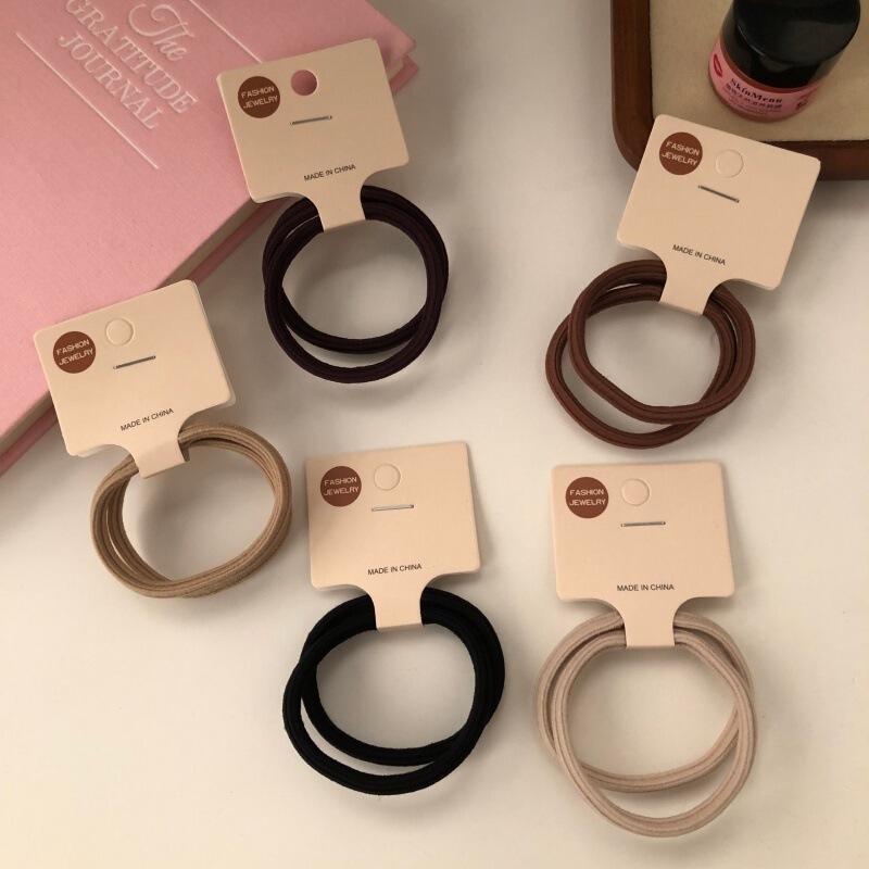 Soft and Non-Damaging, Seamless Rubber Band, Ball Hair Ring, Versatile Hair Rope, High Elastic Ponytail Hair Rope, Hair Accessories