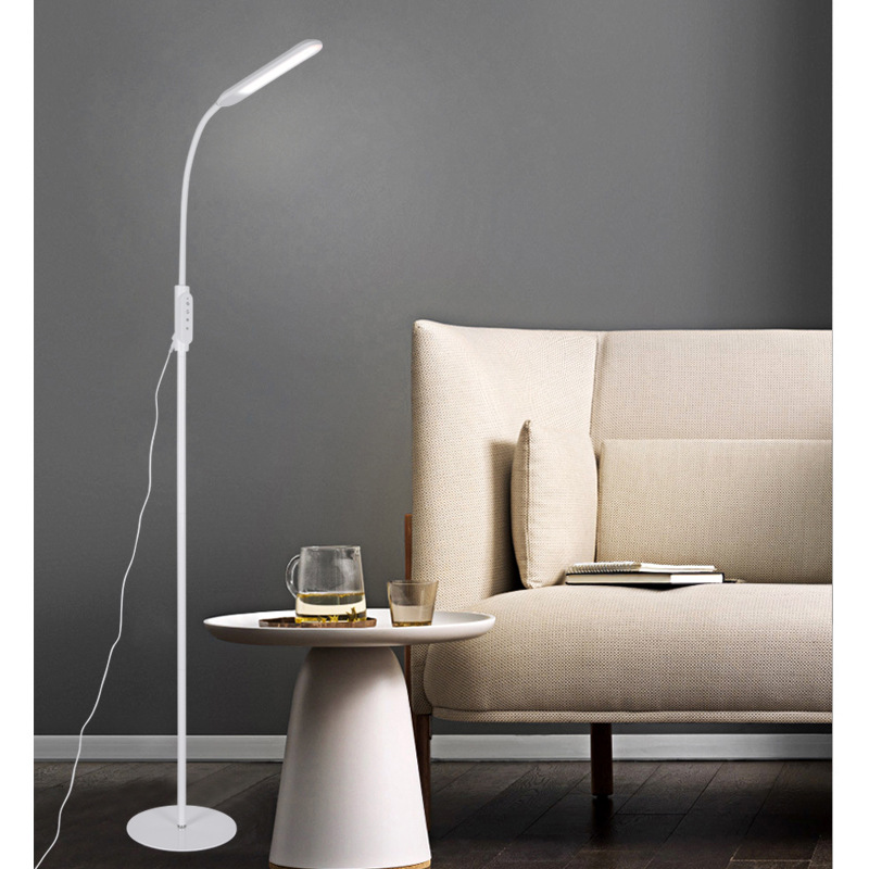 客厅简约LED落地灯卧室书房装饰落地灯个性创意钢琴灯LED落地灯