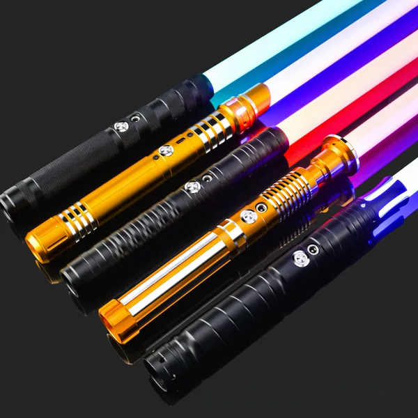 Cross-Border Star Wars Laser Sword 2-in-1 Metal Lightsaber Colorful Children's Luminous Vibration Laser Sword Toy