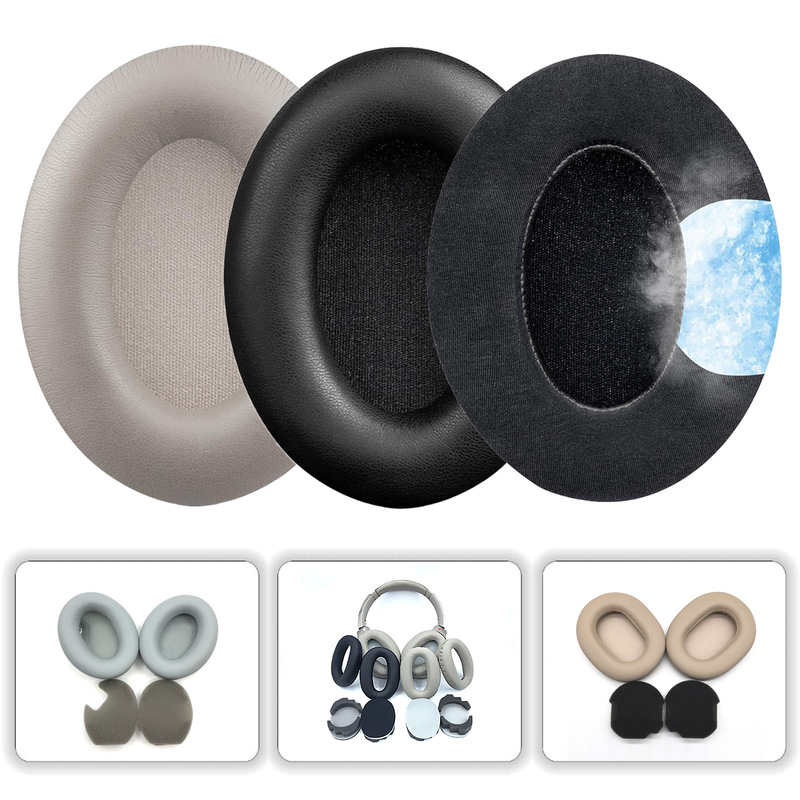 Suitable for Sony Sony Mdr-1000 Wh-1000Xm2 Xm3 Xm4 Xm5 Headphone Cover Sponge Cover Earmuffs Suitable for Sony Sony Mdr-1000 Wh-1000Xm2 Xm3 Xm4 Xm5 Headphone Cover Sponge Cover Earmuffs