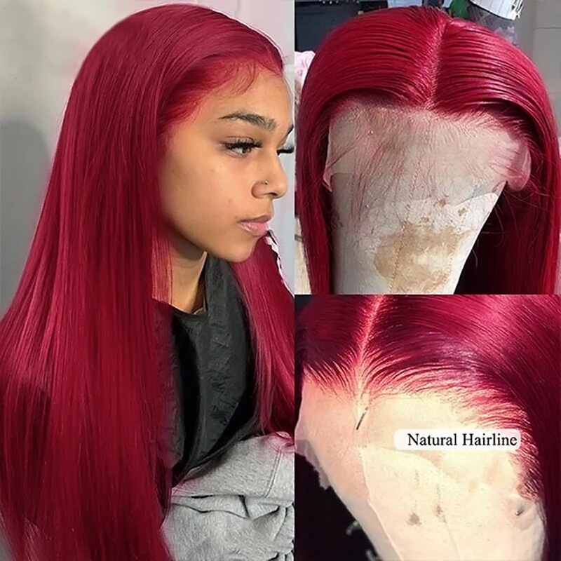 Front lace long straight hair European and American women's hot selling wig set African New lace front wig factory hair generation