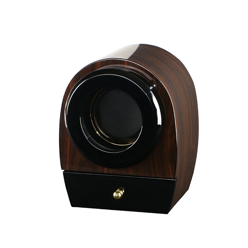 Retro Watch Winder Single Watch Watch Winder with Drawer Storage Box Watch Jewelry Storage Box