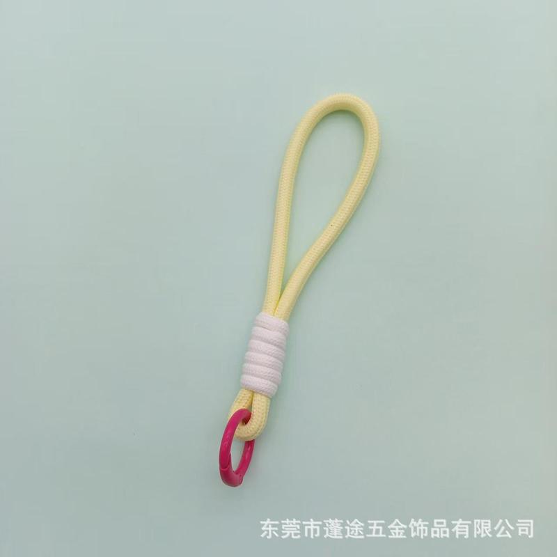 手机挂绳短款防丢绳手工编织百搭多巴胺水杯挂绳钥匙圈饰品挂件|undefined