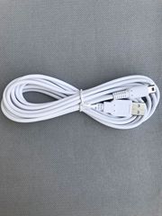Nintendo wiiU charging cable 3M white game peripherals 3 meters white 16 pieces 10 thick copper wires fast charging