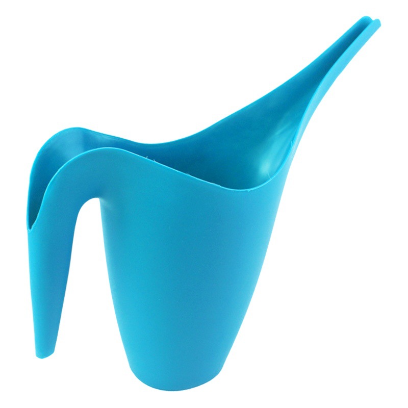 1,8 L regadera de gran capacidad de material engrosado diseño de boca larga selección multicolor jardín riego casa riego flor