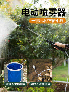 Electric Sprayer Spray Gun Watering Can Agricultural Sprayer Pesticide Sprayer Small Disinfection Household Watering Flowers