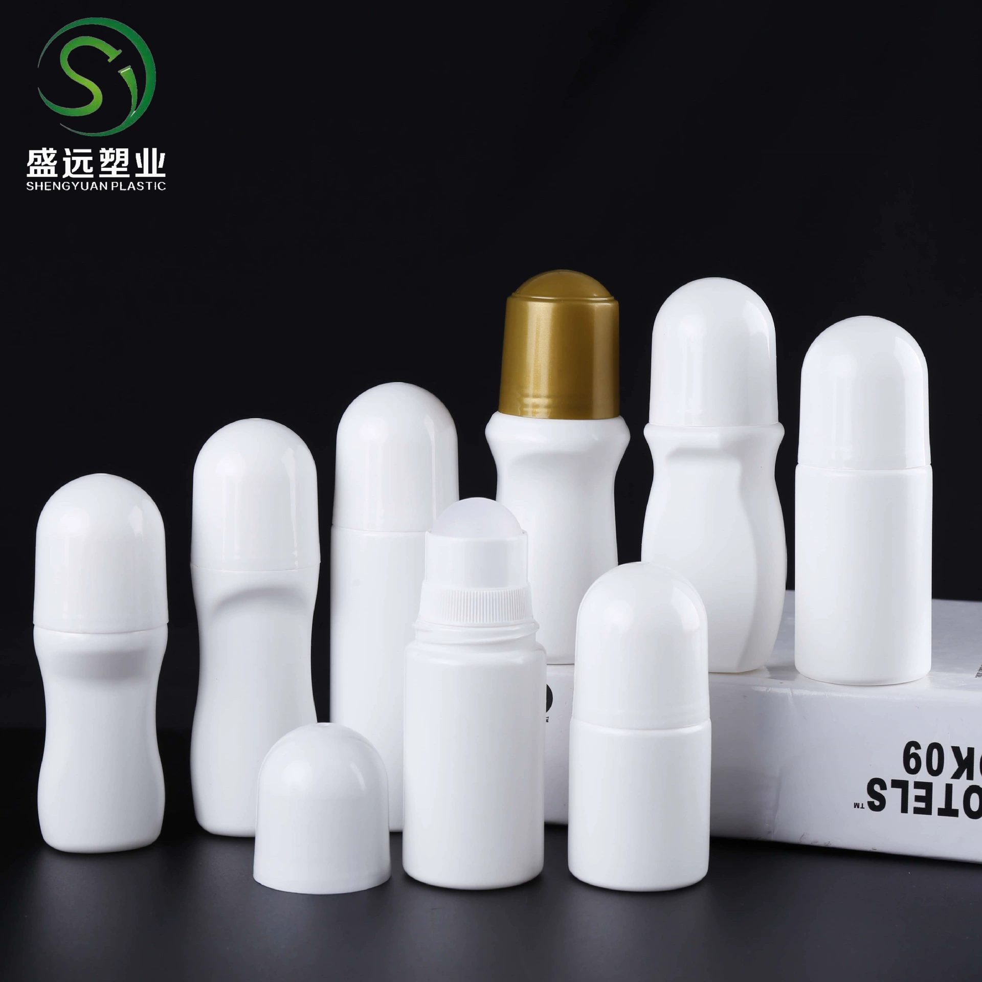 Индивидуальная бутылка с массажным маслом Бутылка с антиперспирантом Дезодорант для тела Бутылка для упаковки жидкости Бутылка для бусин 30-80 мл Рулонная бутылка для бусин