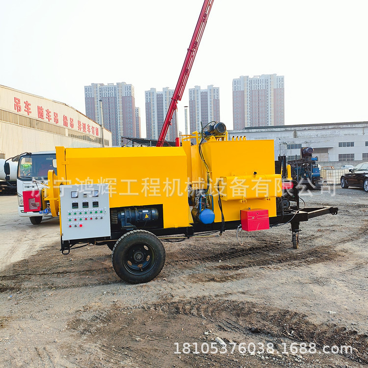 移动式沥青搅拌再生罐 接三相电再生料拌合机 道路养护庭院铺机械