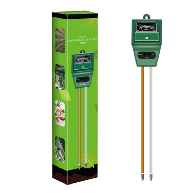 批发供应花园土壤湿度计PH计 土壤测试仪土壤测量仪酸碱度 检测仪