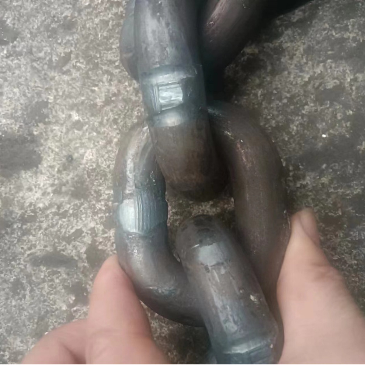 弓子网链条小密扣链条养殖链条船用链条18*42 20*45价格优惠加工