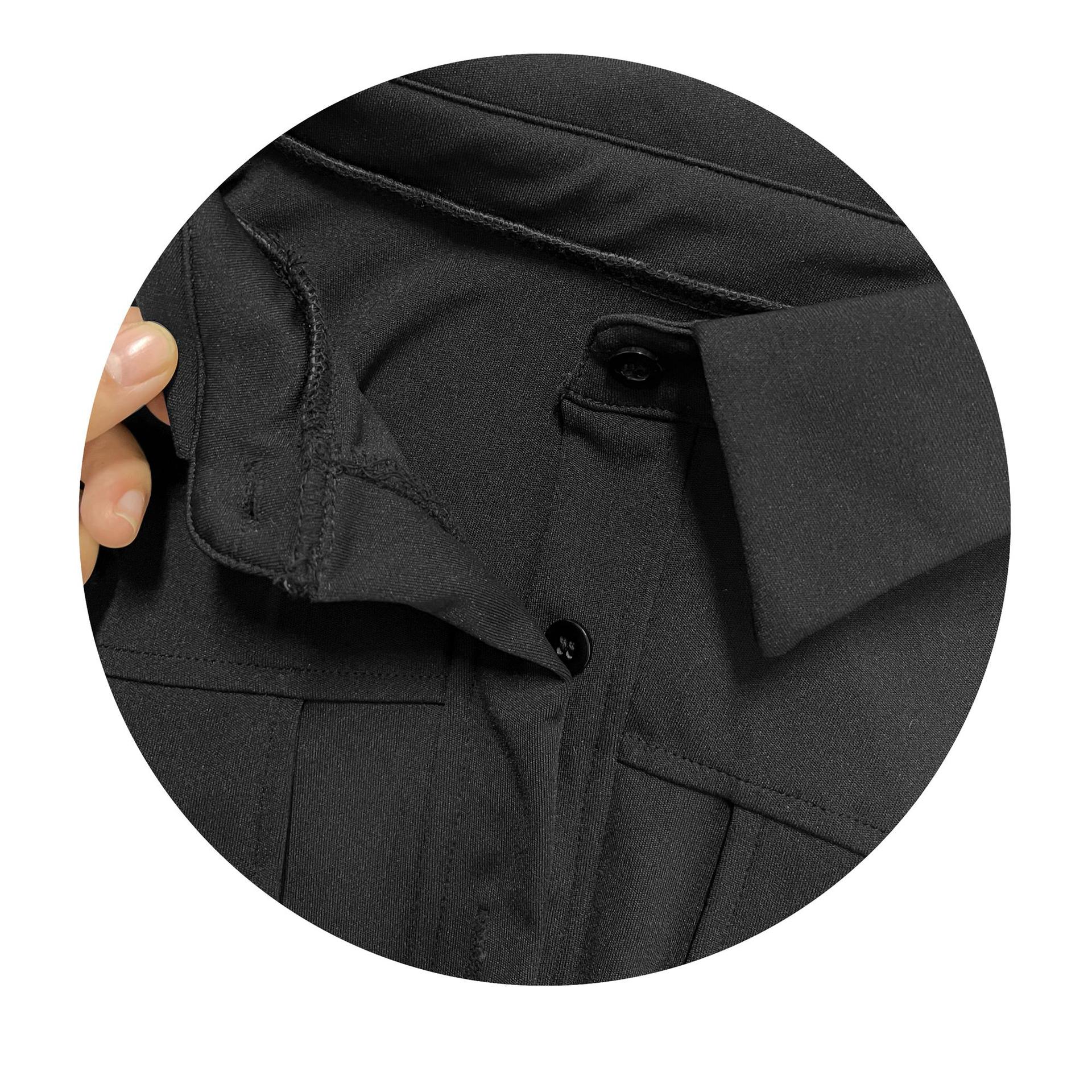 Completo due pezzi donna stile cargo top e minigonna_voghion.com