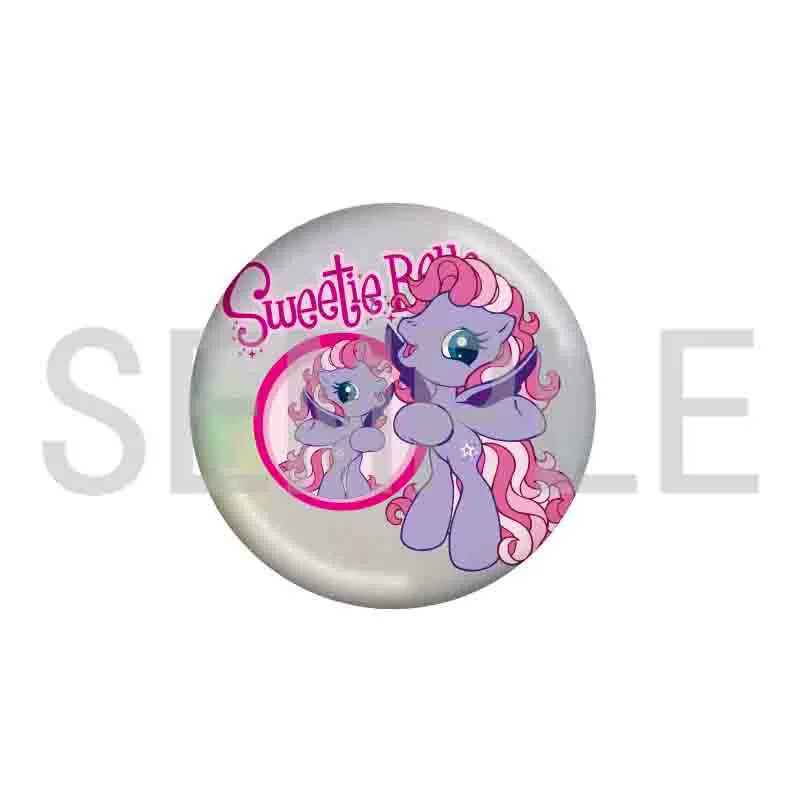 Старшая деталь Little Ma Bolly 75 Двойная вспышка Панель Значок Bad My Little Pony, Hyatt, Ziyue Yunbao Apple Jiaer