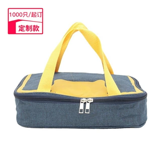 礼品促销牛津布冰包 加厚铝膜手提饭盒保温包图案logo印刷定制