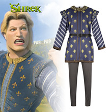 北影怪物史莱克王子查明cos服史莱克3角色扮演万圣节cosplay服装