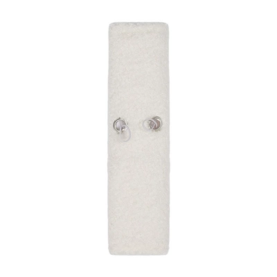 Decoration Kidsren's Car Seat Belt – Seat belt shoulder pad - sheep-wool-white-belt-hole