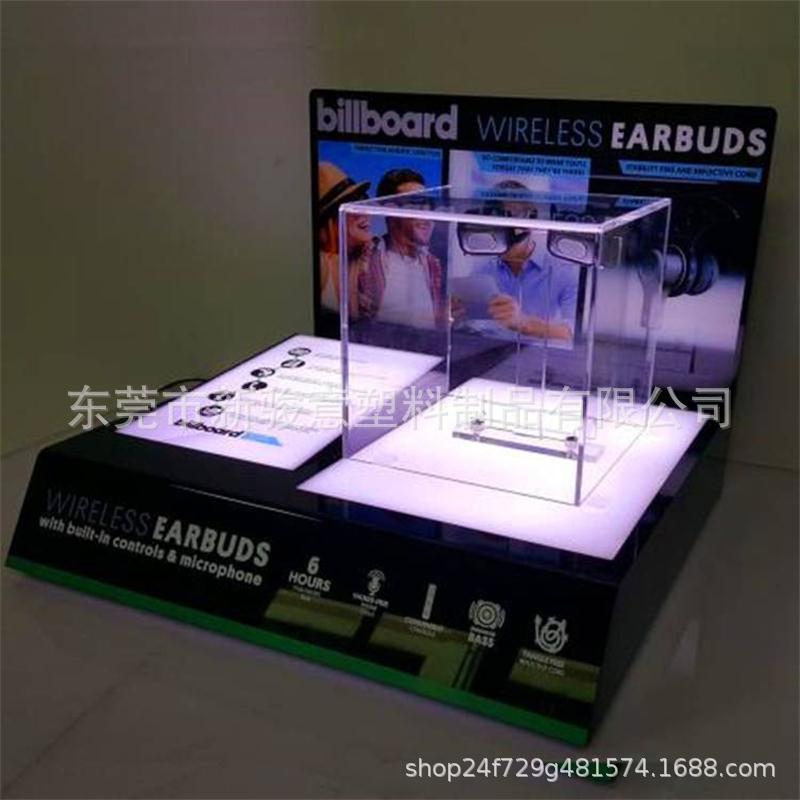 彩色亚克力化妆品展示牌 有机玻璃酒店展示架 厂家（定）制加工