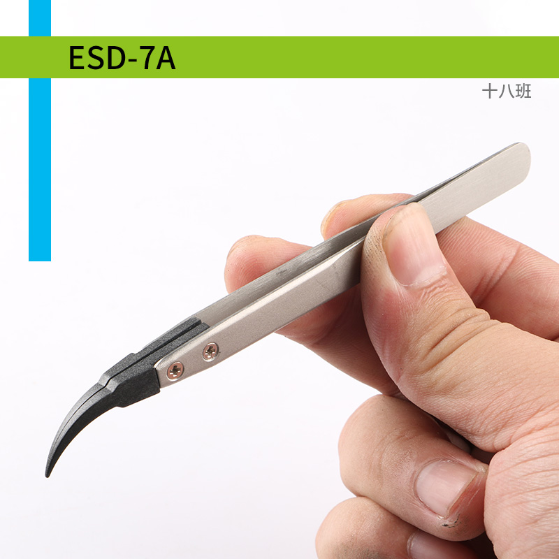 VETUS pinzas cabeza intercambiable ESD antiestático pinzas cabeza intercambiable pinzas antiestáticas pinzas cabeza de plástico electrónica de fábrica