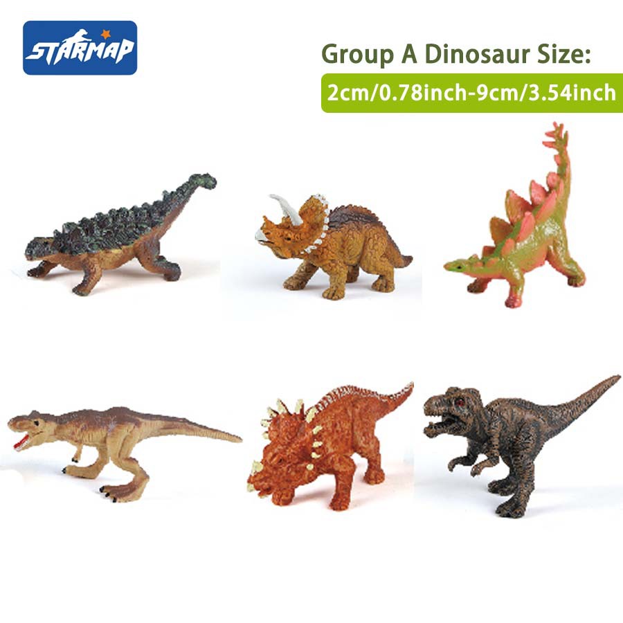 Modelo de Dinosaurio de Simulación de Plástico, Estático, Educativo, para Niños