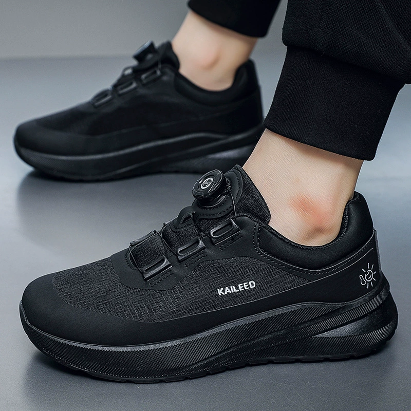 Summer breathable trend shoes, universal sports casual footwear for leisure, sneakers platform, Korean style, for running