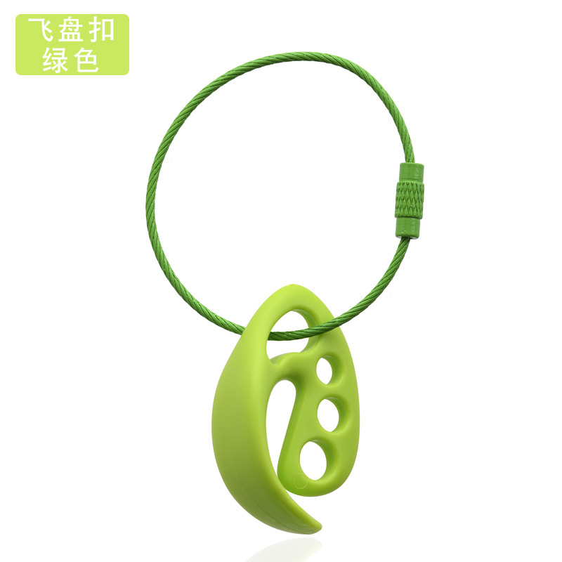 Discboy Disibo disco volador profesional extremo clip de hebilla de frisbee gancho de almacenamiento portátil para exteriores clip de frisbee