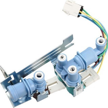 5304525994 Fridge Double Water Inlet Solenoid Valve Universal 120V for Frigidaire/Electrolux Refrigerators