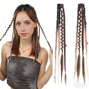 �������ӽӰlƬ20 Ӣ�粨���ׁ��p�Ӱl�����p�A�ӰlClip in Braid