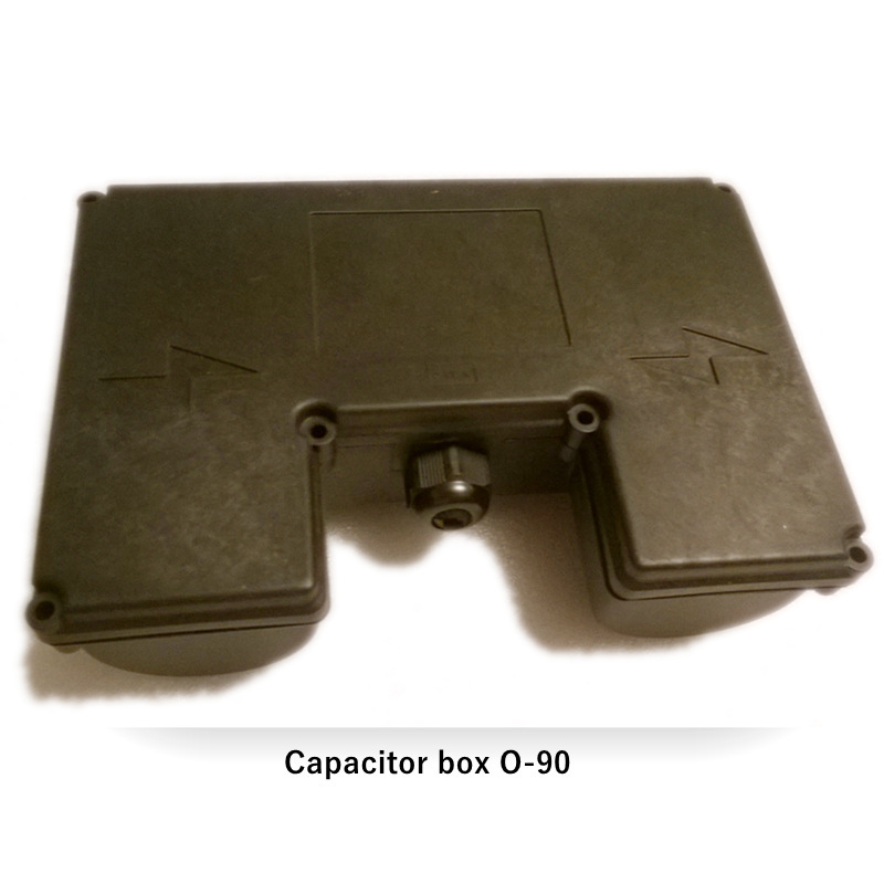 现货 老款90双电容盒2.2kw 镇流器电动机配件 塑料电容接线盒