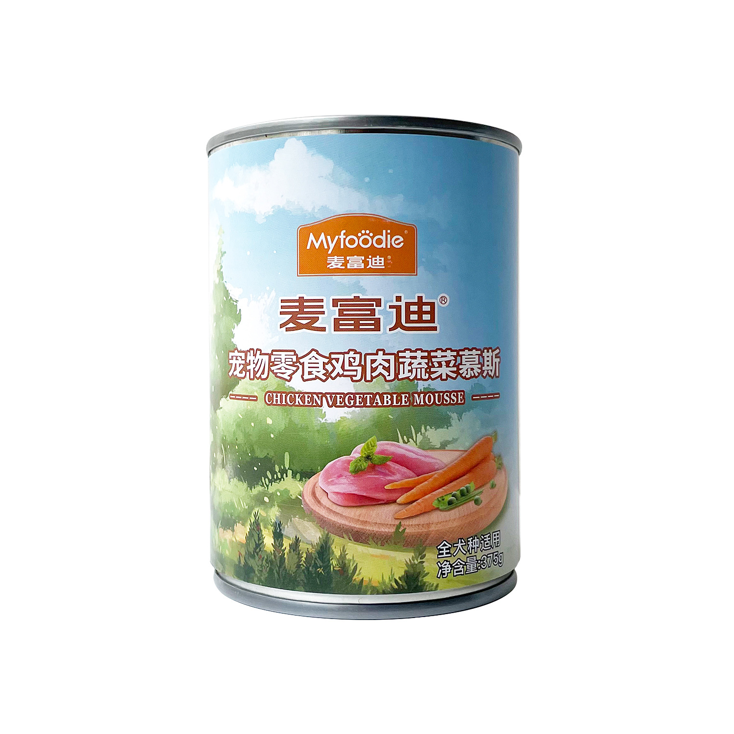 (MFD) Poulet et légumes Mousse 375g
