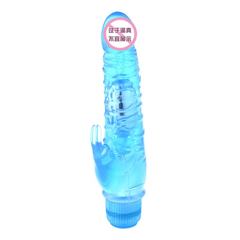 Jade Rabbit G-Spot Vibrator, Rose Red ABS Massage Stick for Adults — detail image 10