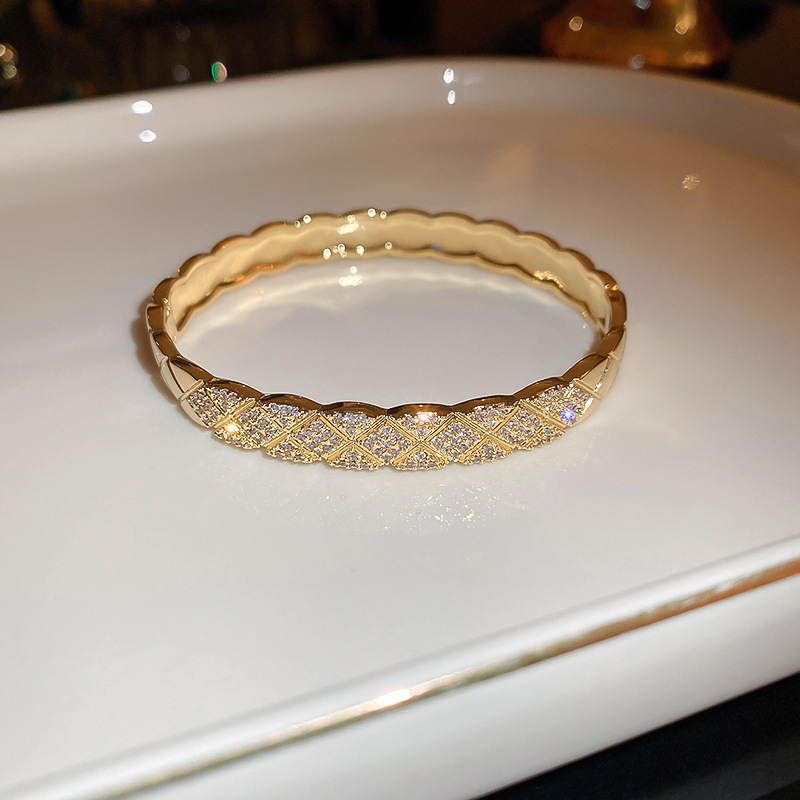 Pulsera 32 - Chapada en oro real - oro