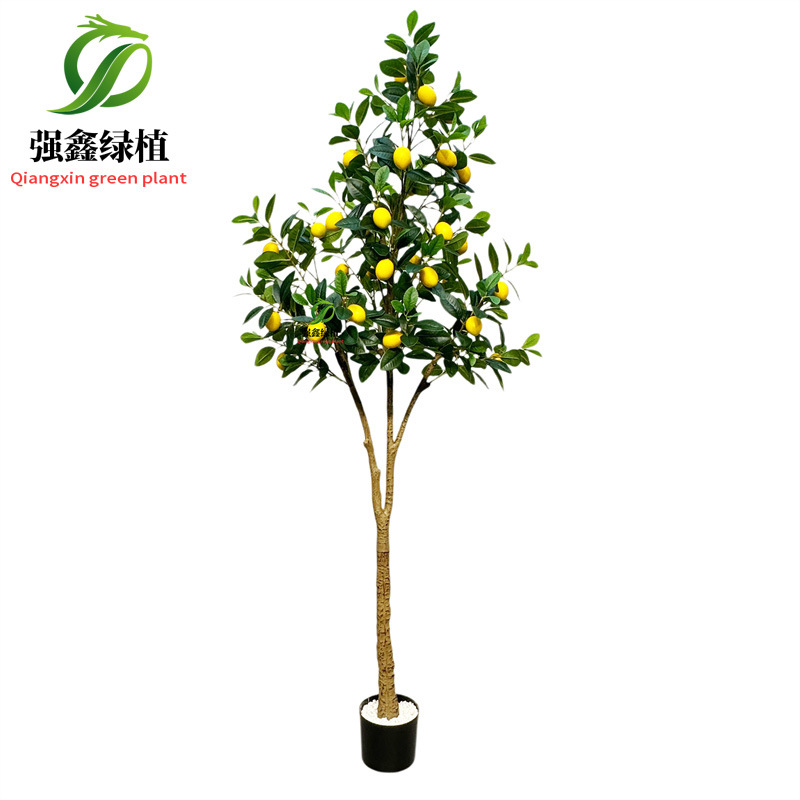 Planta de simulación de interior eucalipto árbol falso bonsai sala de estar decoración del suelo hoja de dinero falsa planta verde adorno en maceta image 43