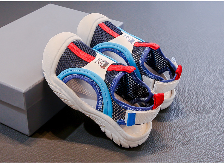Breathable Mesh Sandals For Kids Summer Comfortable Soft Sole Shoes_voghion.com