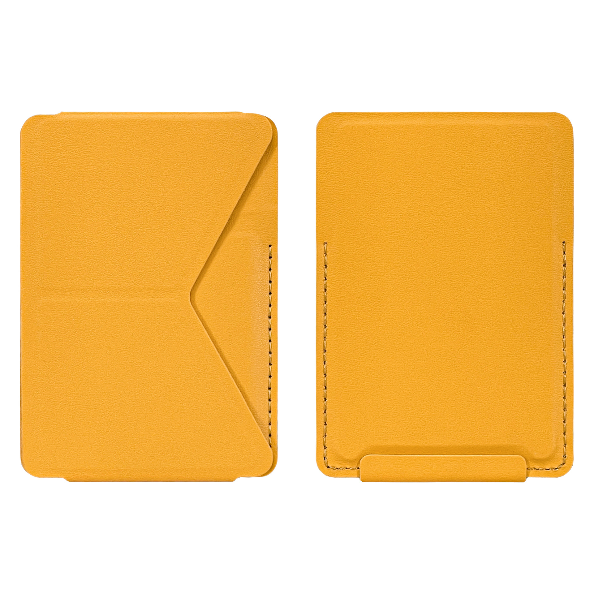 Soporte de bolsa de tarjeta de teléfono móvil de cuero PU magnético plegable para escritorio adecuado para productos de la serie Apple IPHONE que pueden imprimir LOGO