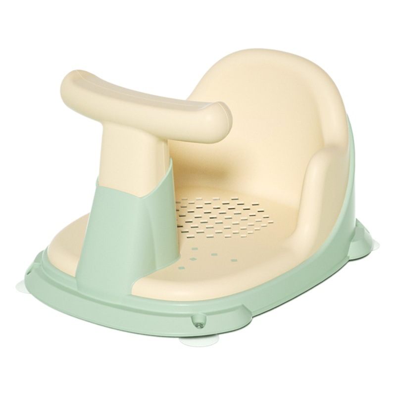 Bebé Silla de baño Silla de aprendizaje para niños taburete de baño sentado soporte de baño artefacto bañera de bebé soporte antideslizante taburete de baño