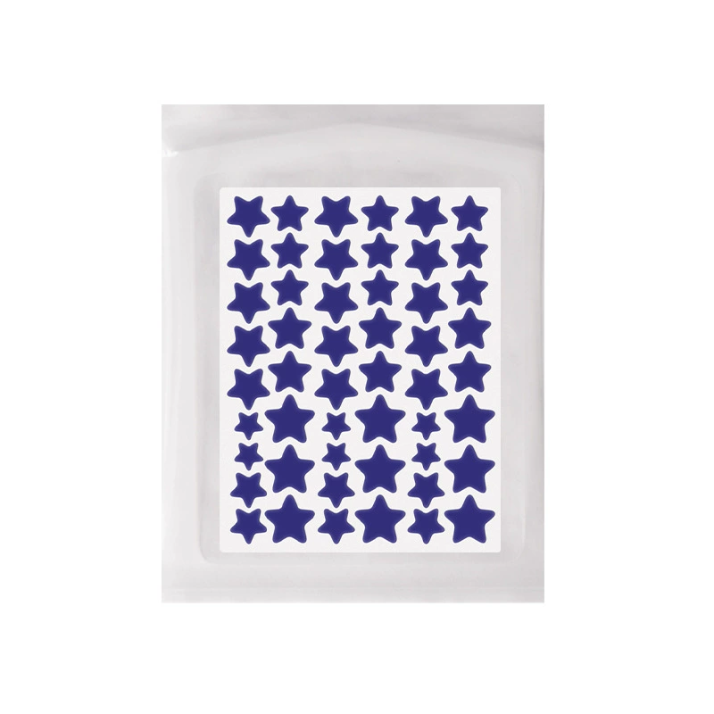 Подложки Acne Patch Genuine — наклейки для акне Hydrocolloid звезды, 40–51 шт, цветной консилер