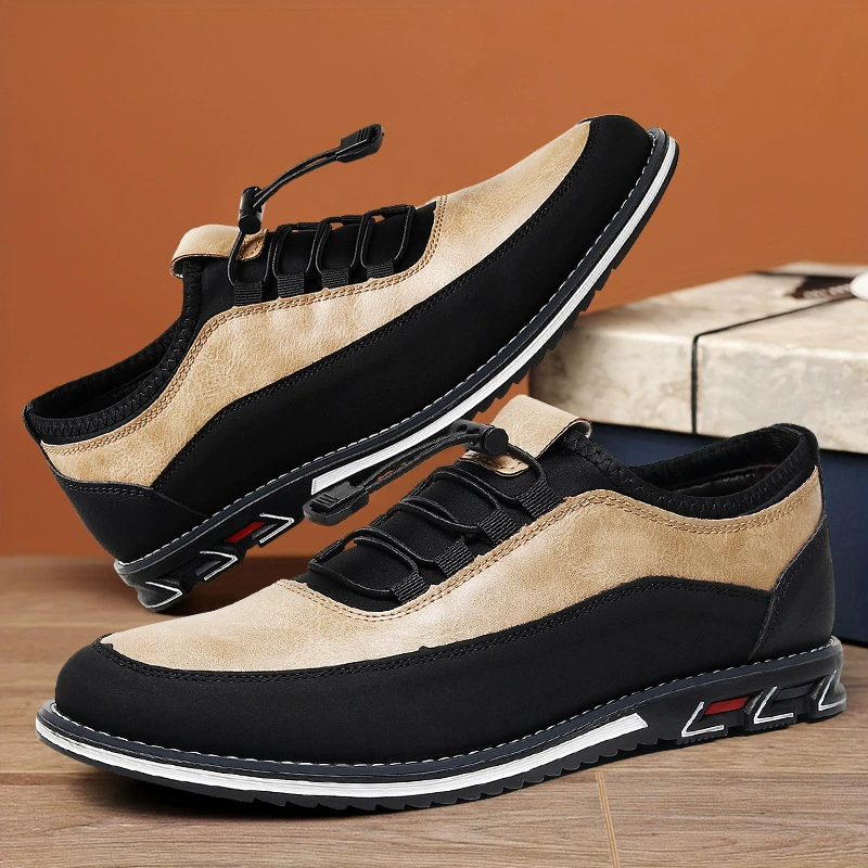 Популярная мужская обувь через границу, летняя дышащая мужская повседневная обувь, лоферы без шнуровки, мужские деловые туфли для вождения, новые мужские модели.