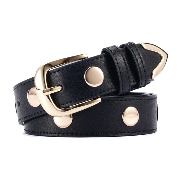 double-sided quality leather belt