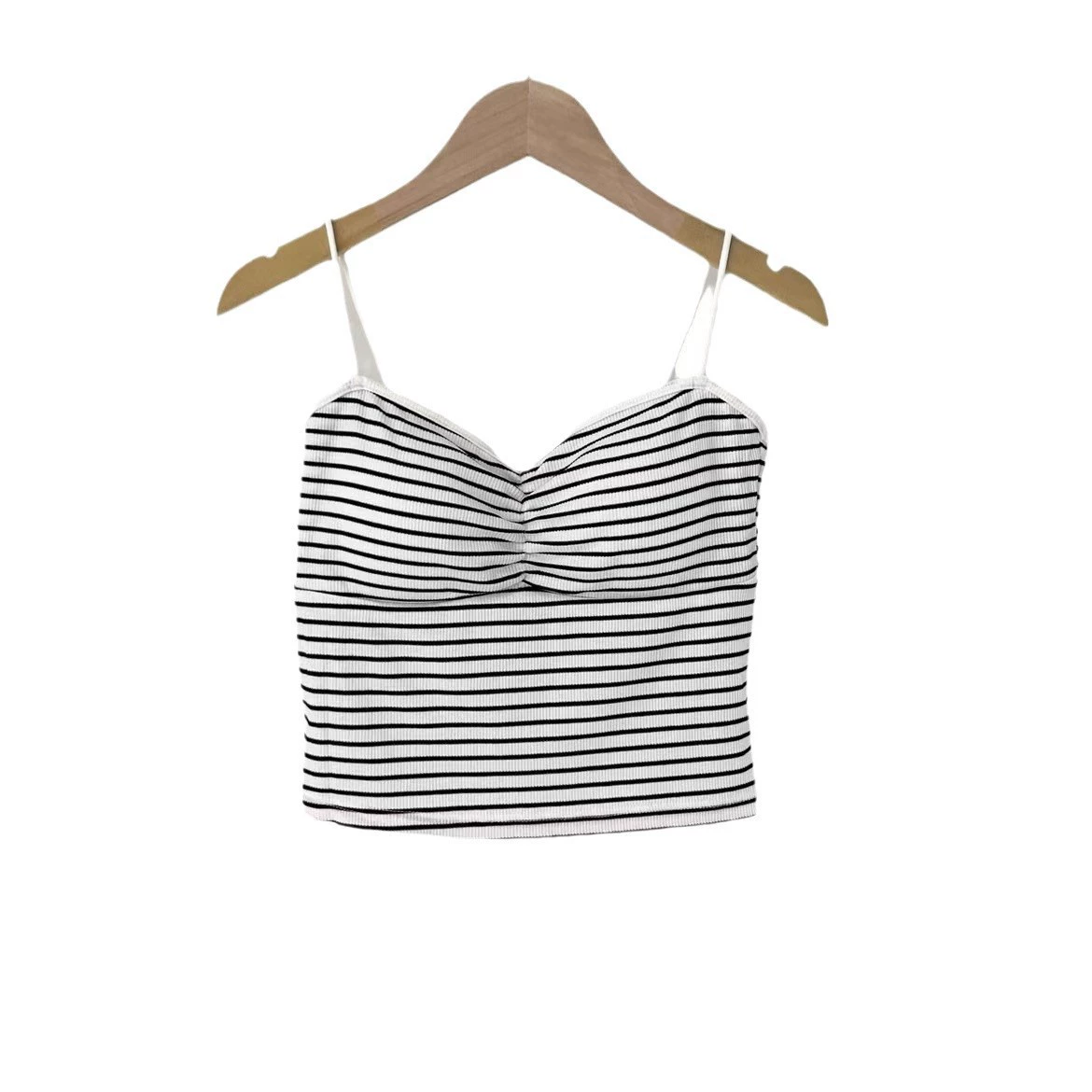 Top with cups, straps, vest, beautiful back, strap bra