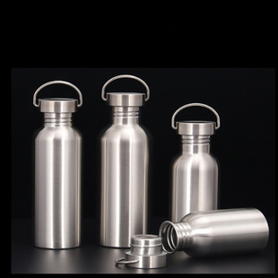 304 Stainless Steel Wine Bottle Thickeneded Portable Blank Wine Bottle Outdoor Car Portable Cycling Water Bottle 1 Duyi