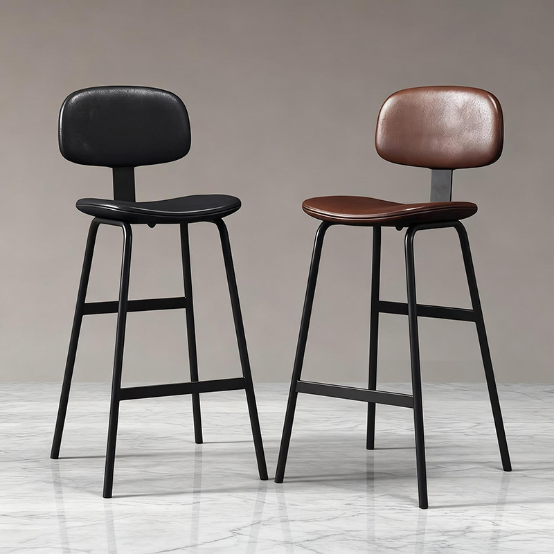 Bar Stool Iron Art High Stool Home High Chair Commercial Dining Chair Cashier Table Chair Bar Stool Simple