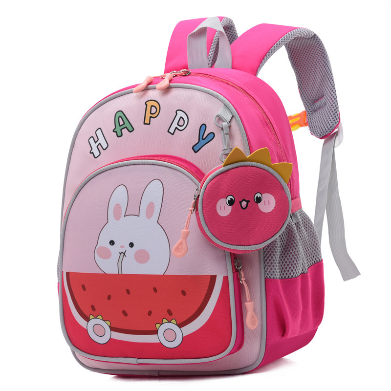 Bolsos de niños mochila de jardín de infantes mochila de dibujos animados mochila de dos piezas de impresión encantadora mochila infantil