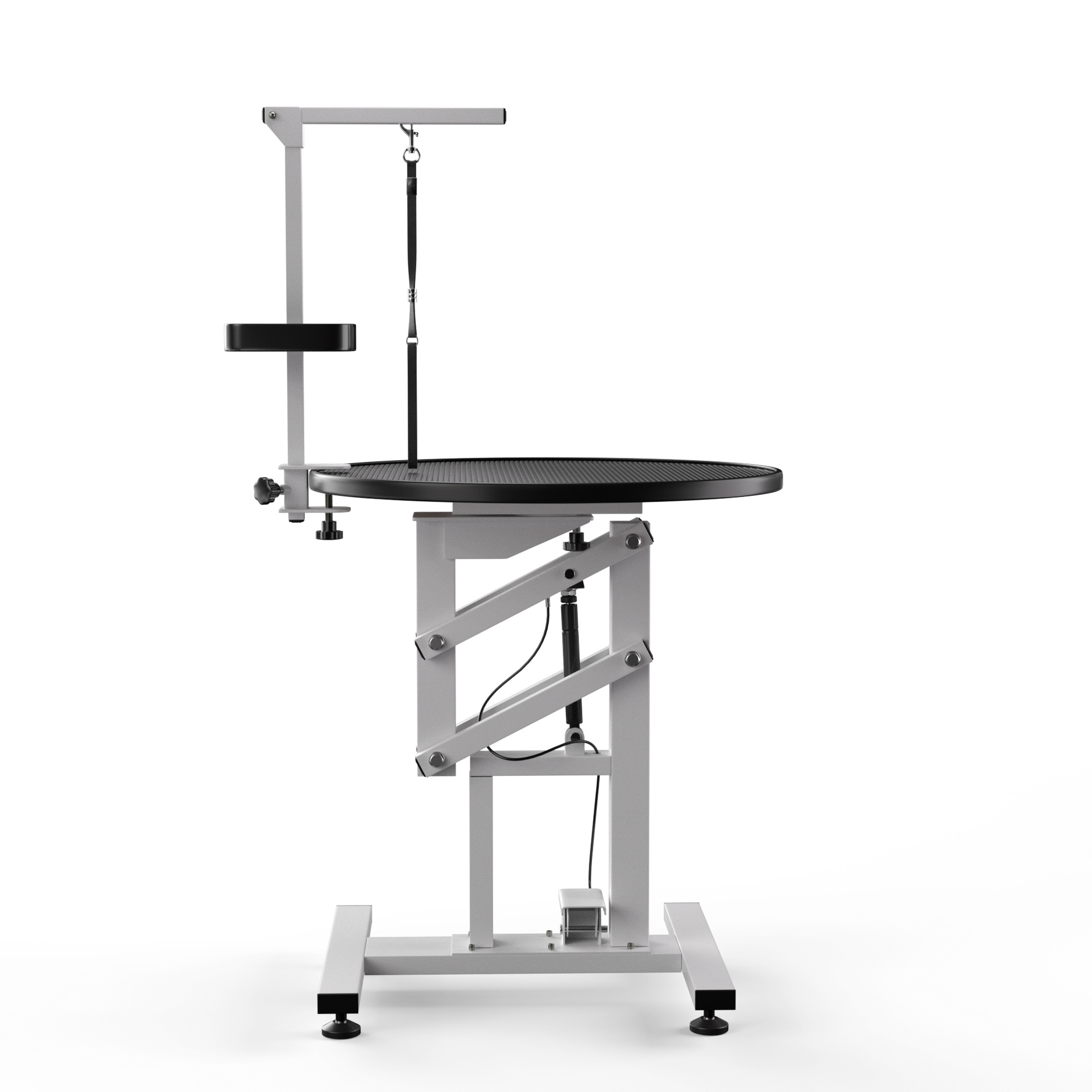 Mesa de Grooming para Mascotas de Metal Neumática Giratoria Ajustable
