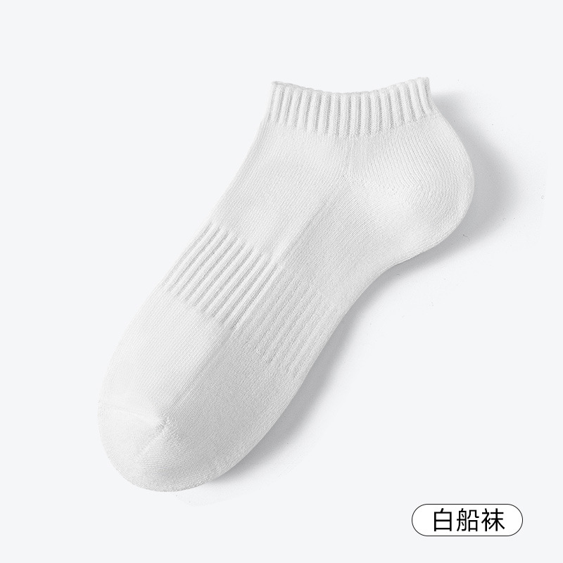 테리 버전 화이트 크루 양말