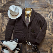 镇店牛货丨专柜撤回 出口欧美 外贸单尾货剪标秋冬款男士毛毛衣开