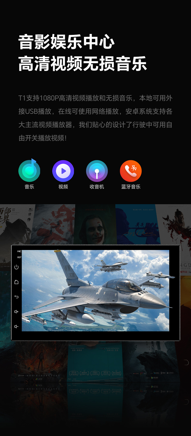 Shenyou 7inch Android Car Navigation Mp5 Player Linux Central Control Large Screen Integrated Car System Wireless Carplay