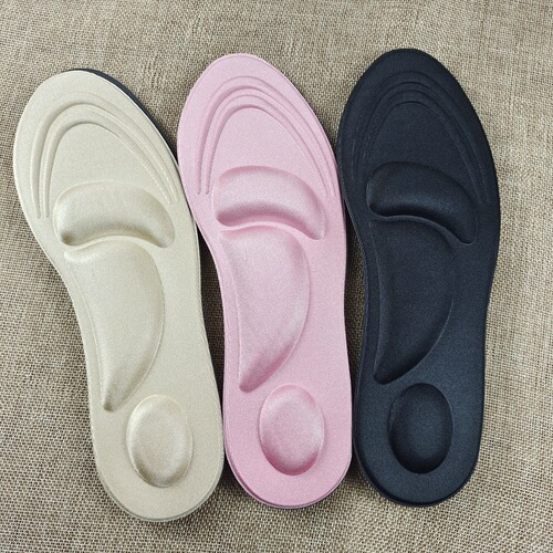 3D anti-slip sports insoles with breathability, sweat absorption, odor reduction, shock absorption, ultra-soft women's massage comfortable military training insoles