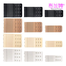 12pcs弹力松紧文胸延长扣三排二扣三扣四扣内衣加长扣胸罩跨境装